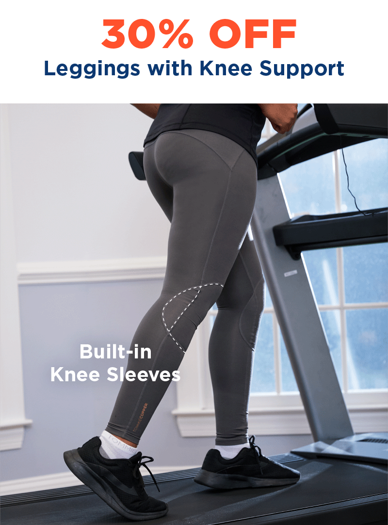 Knee pain no more! Tommie Copper